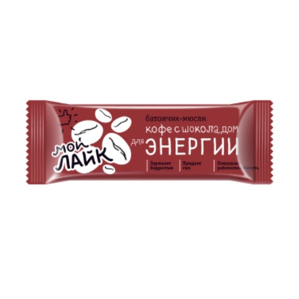 Леовит батончик-мюсли кофе с шоколадом для энергии