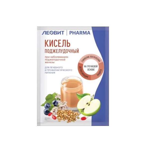 Леовит кисель поджелудочный
