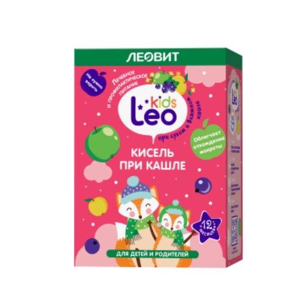 Леовит кисель при кашле