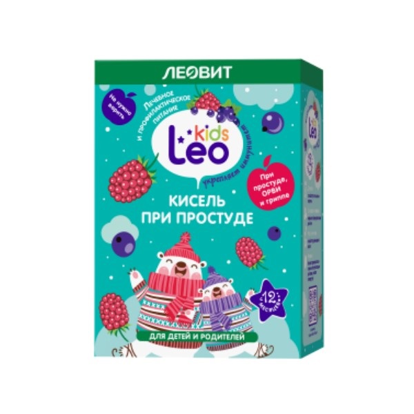 Леовит кисель при простуде
