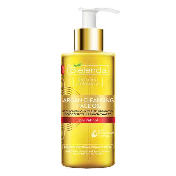 Bielenda Argan cleansing face oil + pro-retinol