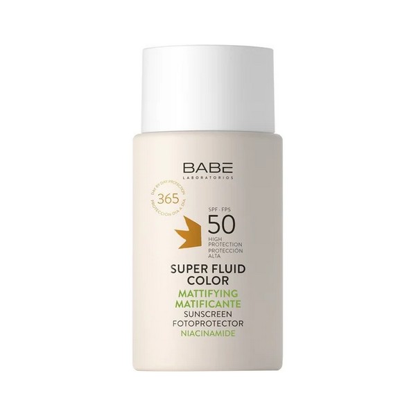Laboratorios babe Super fluid color mattifyng sunscreen