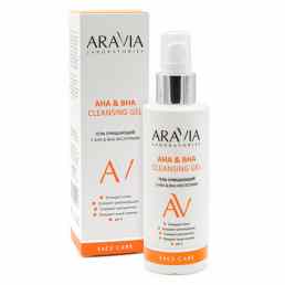 Aravia laboratories aha&bha cleansing gel