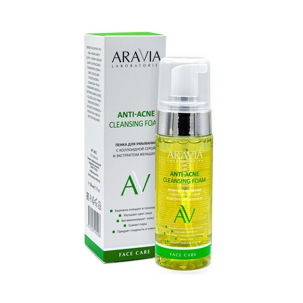 Aravia laboratories anti-acne cleansing foam