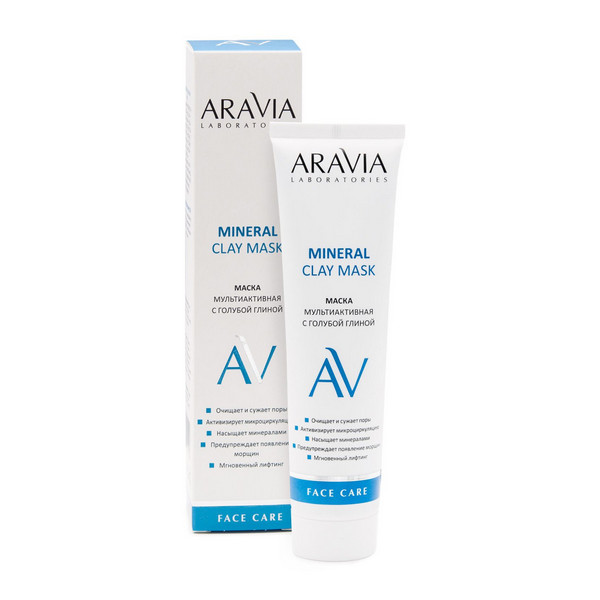 Aravia laboratories mineral clay mask