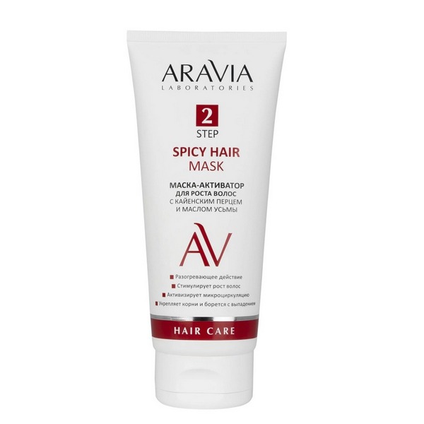Aravia laboratories spicy hair mask