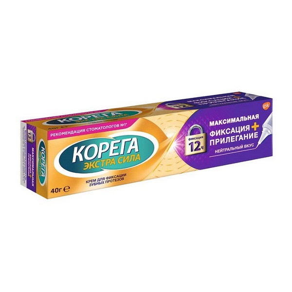 Корега Максимальная фиксация + Прилегание