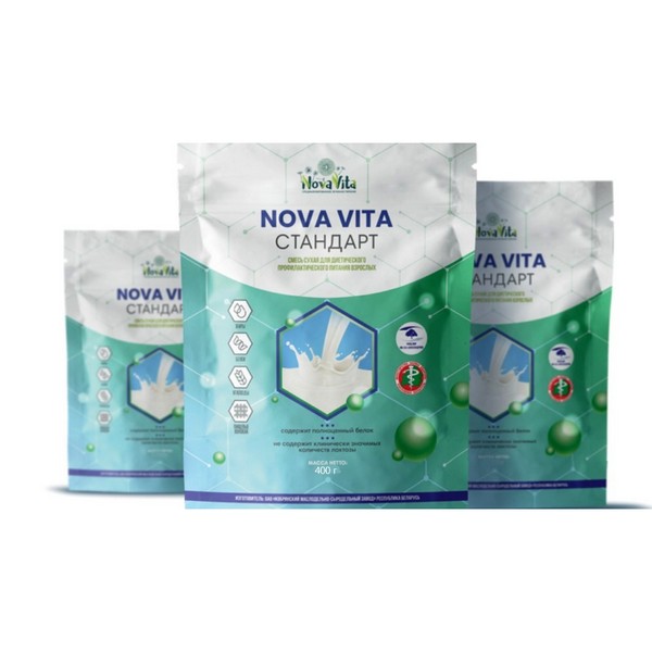 NOVA VITA стандарт смесь для диетического профилактического питания взрослых