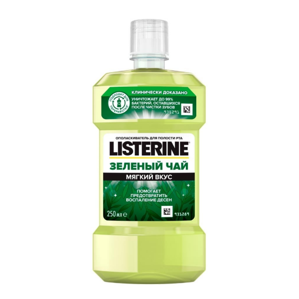 Listerine зеленый чай