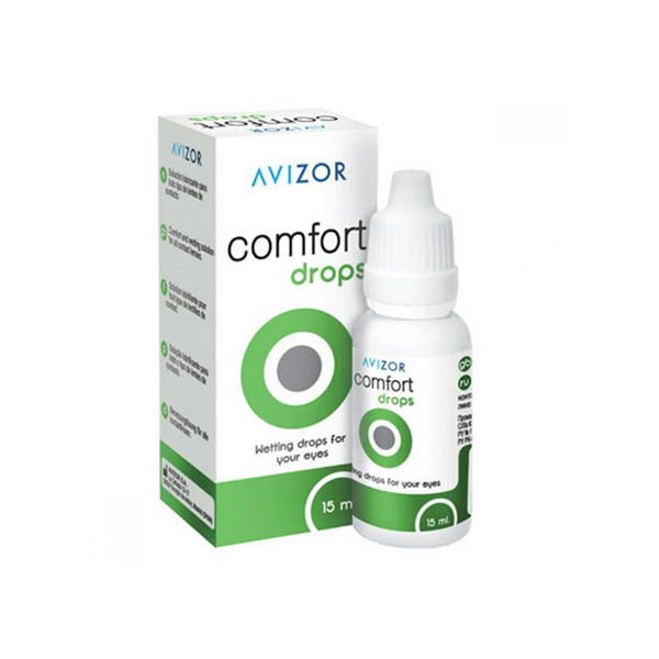 Раствор для линз Авизор комфорт лакрифреш