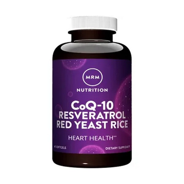 CoQ-10 ресвератрол, красный дрожжевой рис