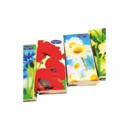 Бумажные платочки Цветочный микс