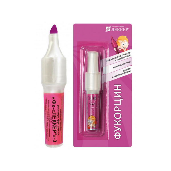 Леккер-фк (раствор фукорцина) тип 3