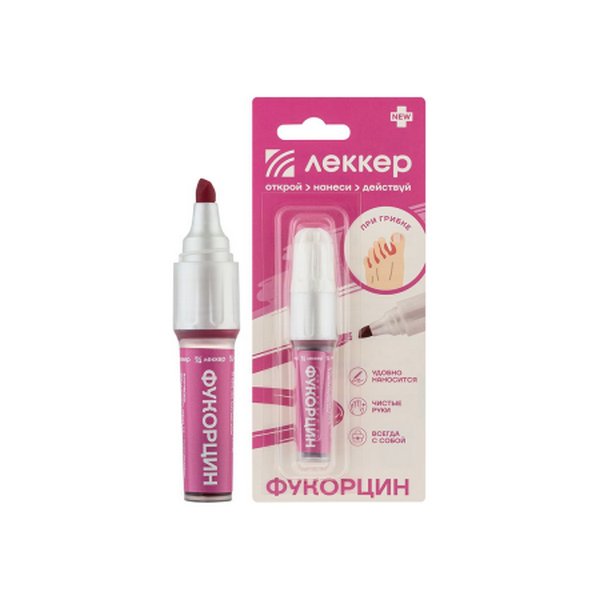 Леккер-фк (раствор фукорцина) тип 2