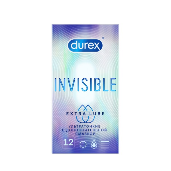Durex invisible extra lube