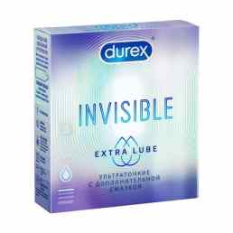 Durex invisible extra lube