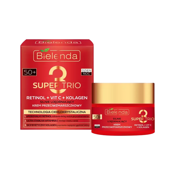 Bielenda Super trio retinol+vit C+kolagen