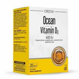 Оушен (Ocean) Витамин D3 600 МЕ