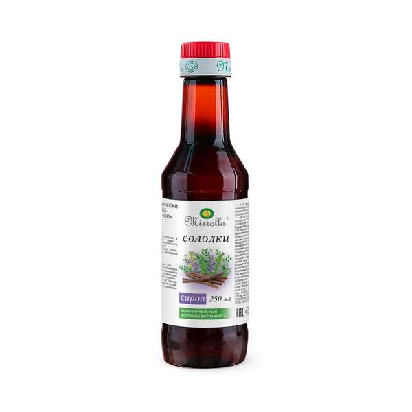 Солодки сироп грудной