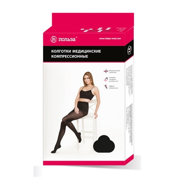 Польза Колготки компрессионные 5002 II класс