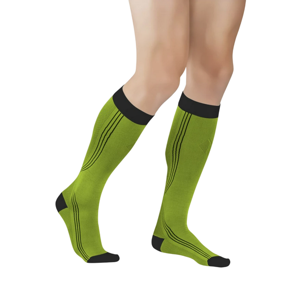 Компрессионные гольфы черный/желтый 0401 Active line