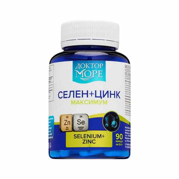 Доктор море селен + цинк максимум