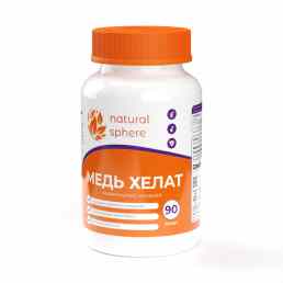 Natural sphere медь хелат