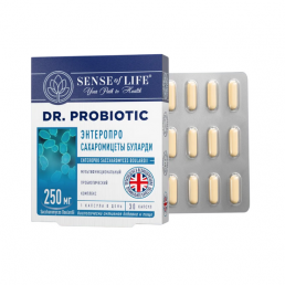 Sense of Life Dr. Probiotic энтеропро сахаромицеты буларди