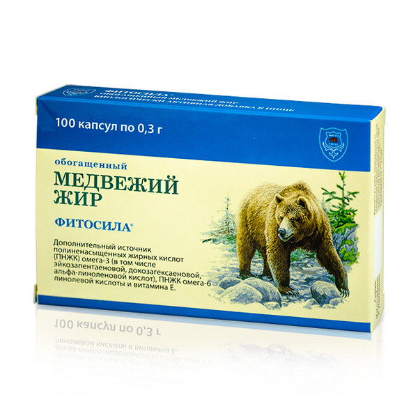 Медвежий жир обогащенный
