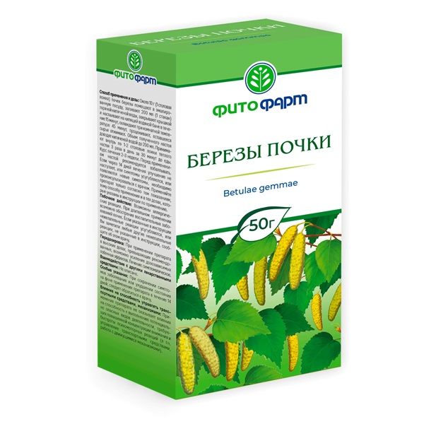 Березы почки фитофарм