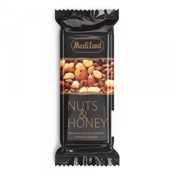 Батончик орехово-медовый орехи и мед