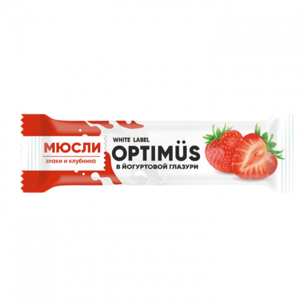 Батончик-мюсли оптимус в йогуртовой глазури