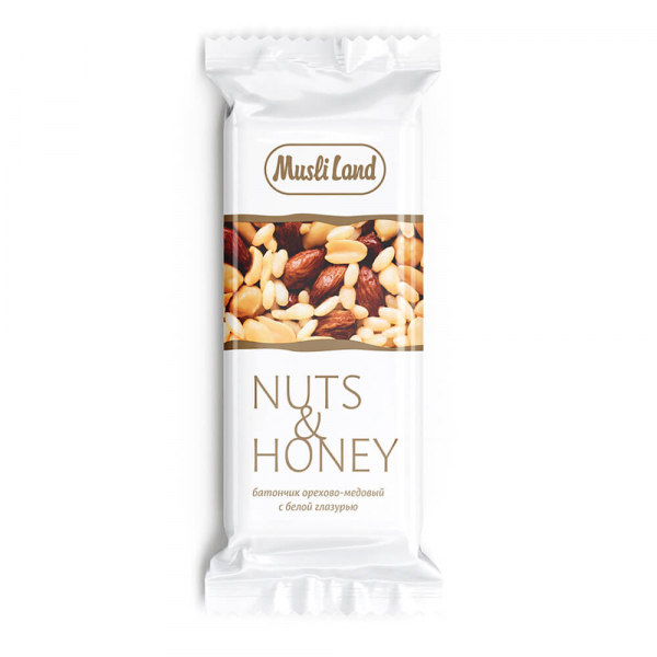 Батончик орехово-медовый орехи и мед
