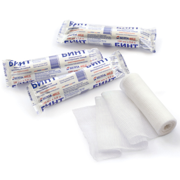 Бинт тканый фиксирующий