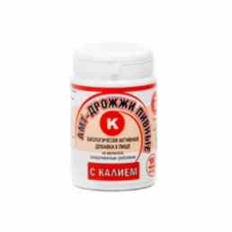 Дрожжи пивные-амт с калием