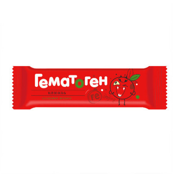 Гематоген + клюква