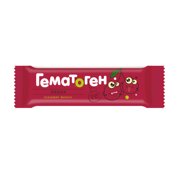 Гематоген + вишня