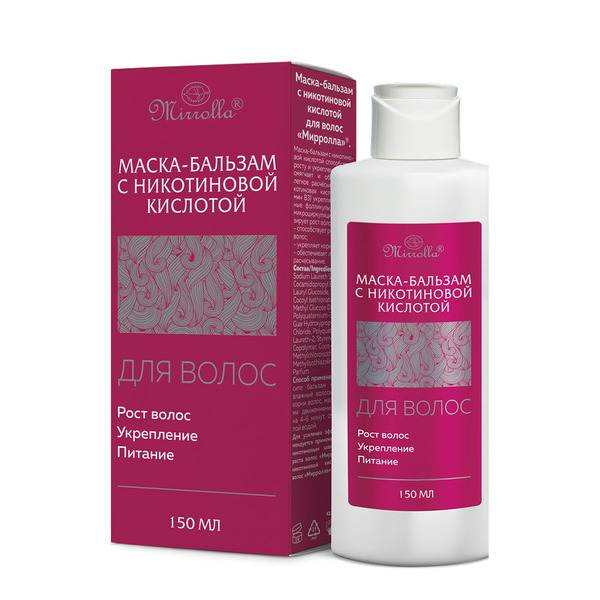 Маска-бальзам с никотиновой кислотой