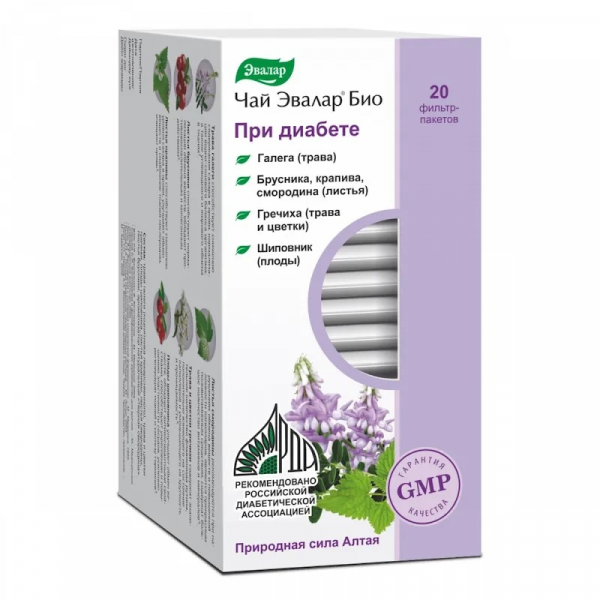 Чай эвалар био при диабете