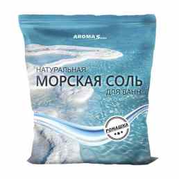 Соль морская натуральная aroma saules