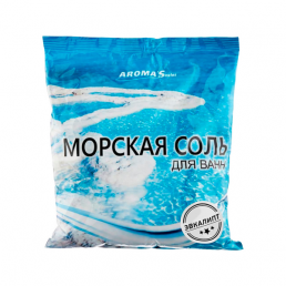 Соль морская натуральная aroma saules