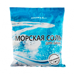 Соль морская натуральная aroma saules
