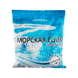 Соль морская натуральная aroma saules