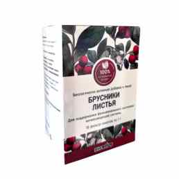 Биотест брусники листья