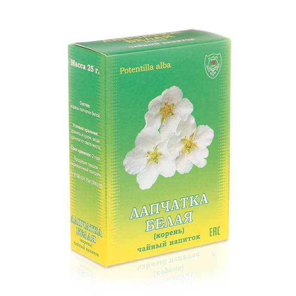 Чайный напиток белая лапчатка