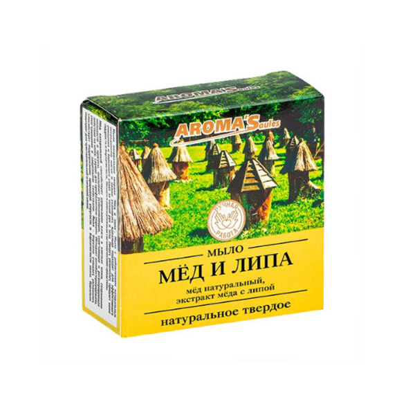 Мыло натуральное aroma saules