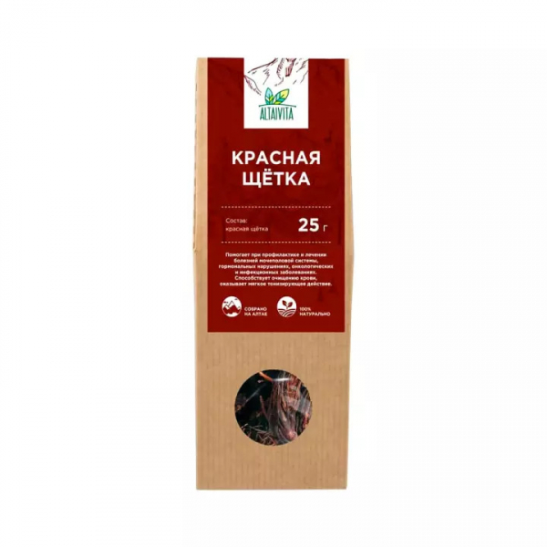 Чайный напиток красная щетка