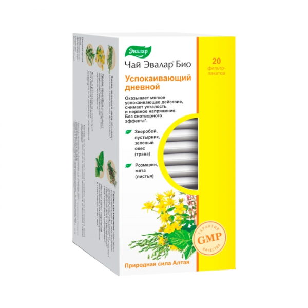 Чай эвалар био успокаивающий дневной