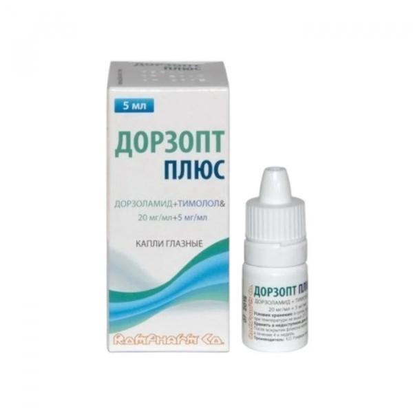 Дорзопт плюс Ромфарм