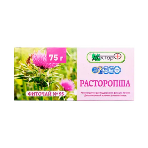 Фиточай доктор n95 расторопша
